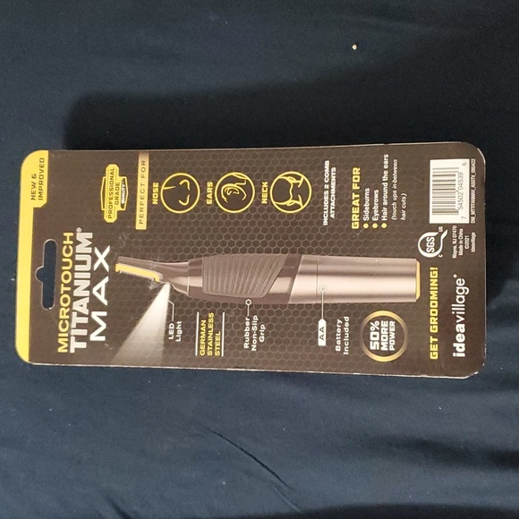 : Microtouch Titanium Max all in one  Personal Hair Trimmer nose ear neck - Picture 6 of 12